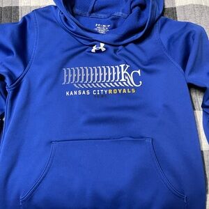 Under Armour Royal Blue KC Royals Pullover
